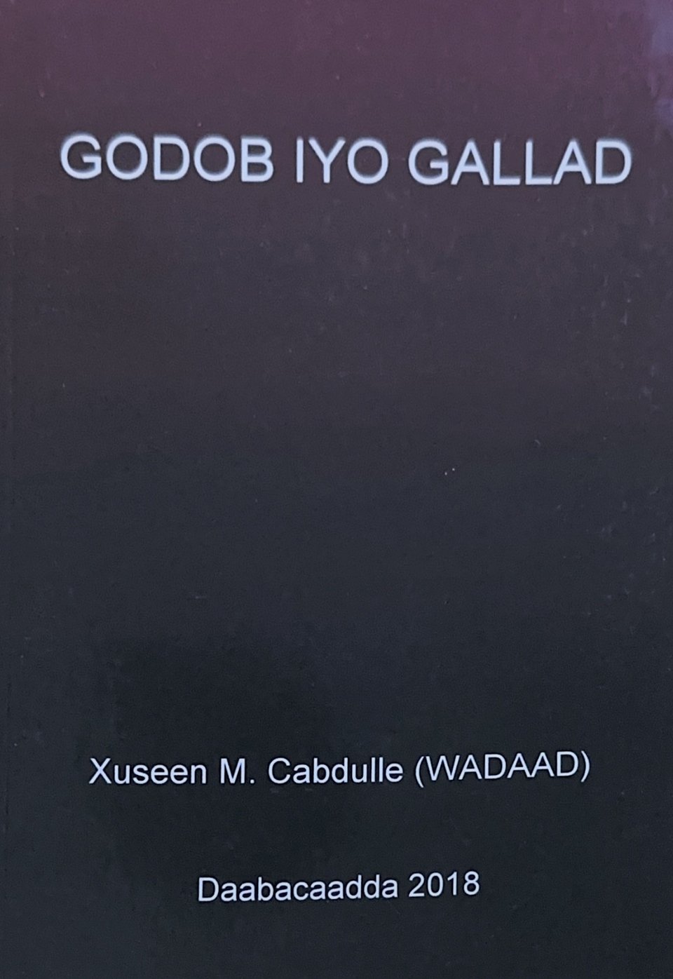 Cover of Godob Iyo Galad