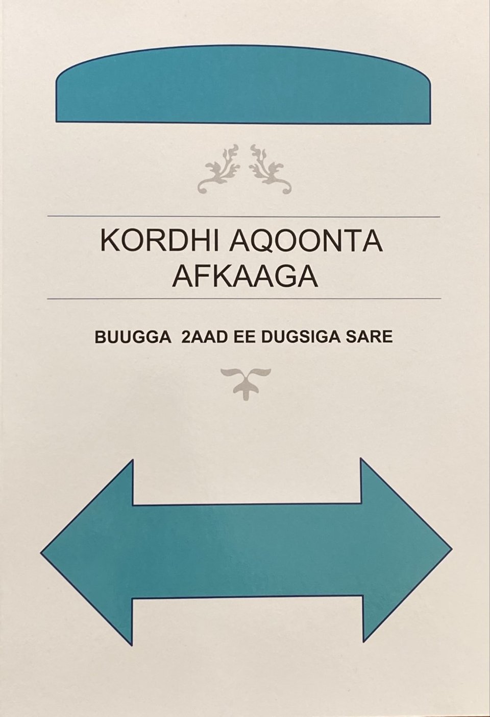 Cover of Kordhi aqoonta afkaaga buugga 2aad,