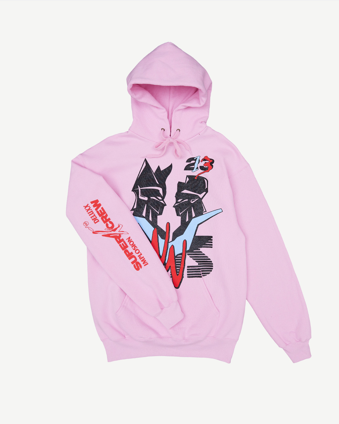 SKC UNTITLED Hooded Sweat Candy Floss SKC Stockholm