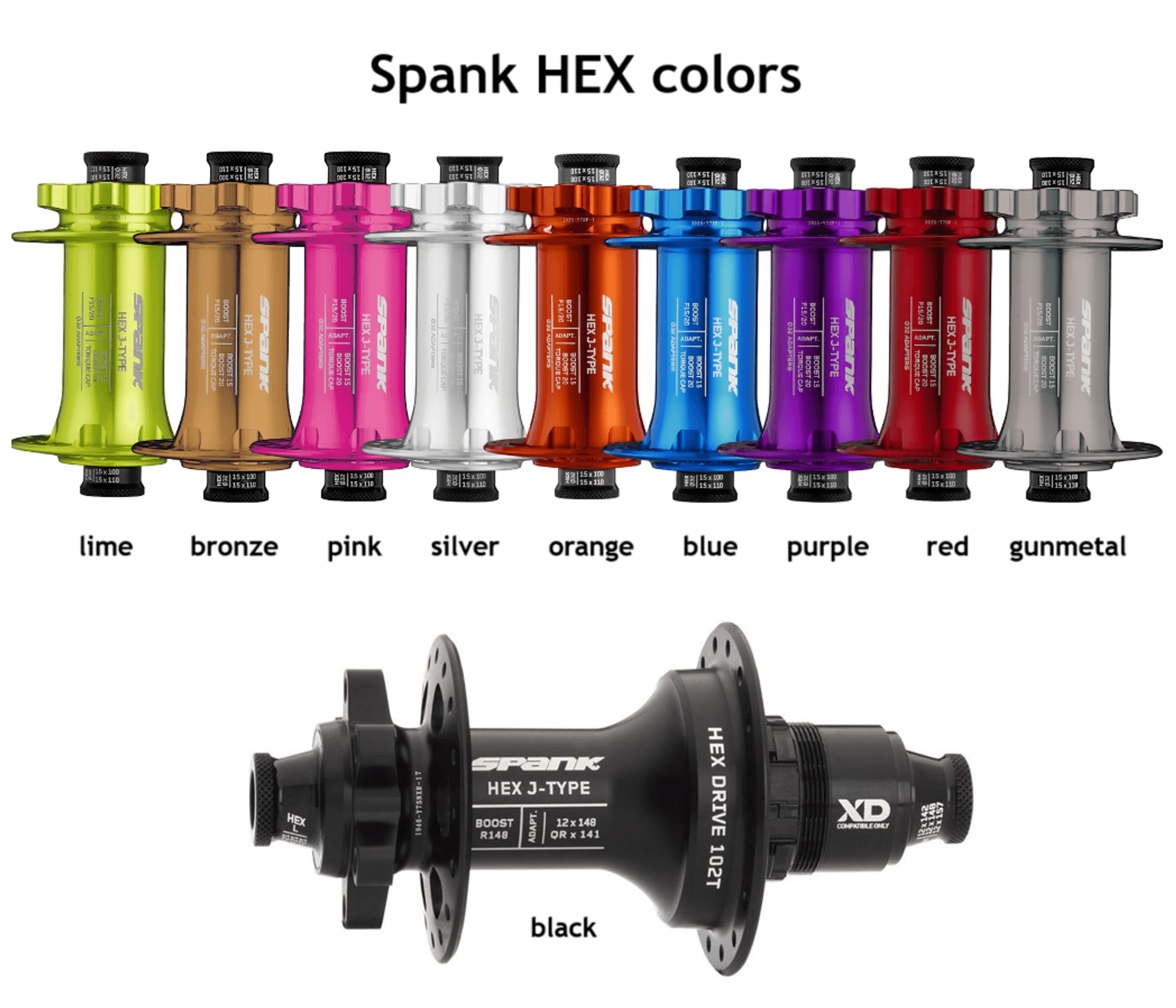 Spank HEX / Spank Oozy 395+ Wheel Set - SpeedGear Bike Shop
