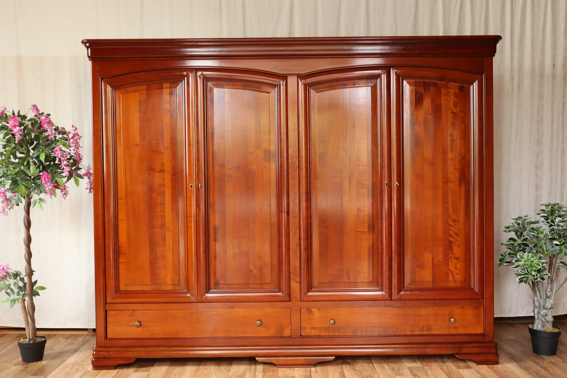 nr.1968 grande arredo kleiderschrank kirschbaum vollholz