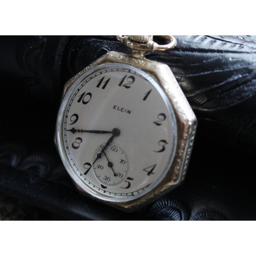 Hexagon pocket watch outlet