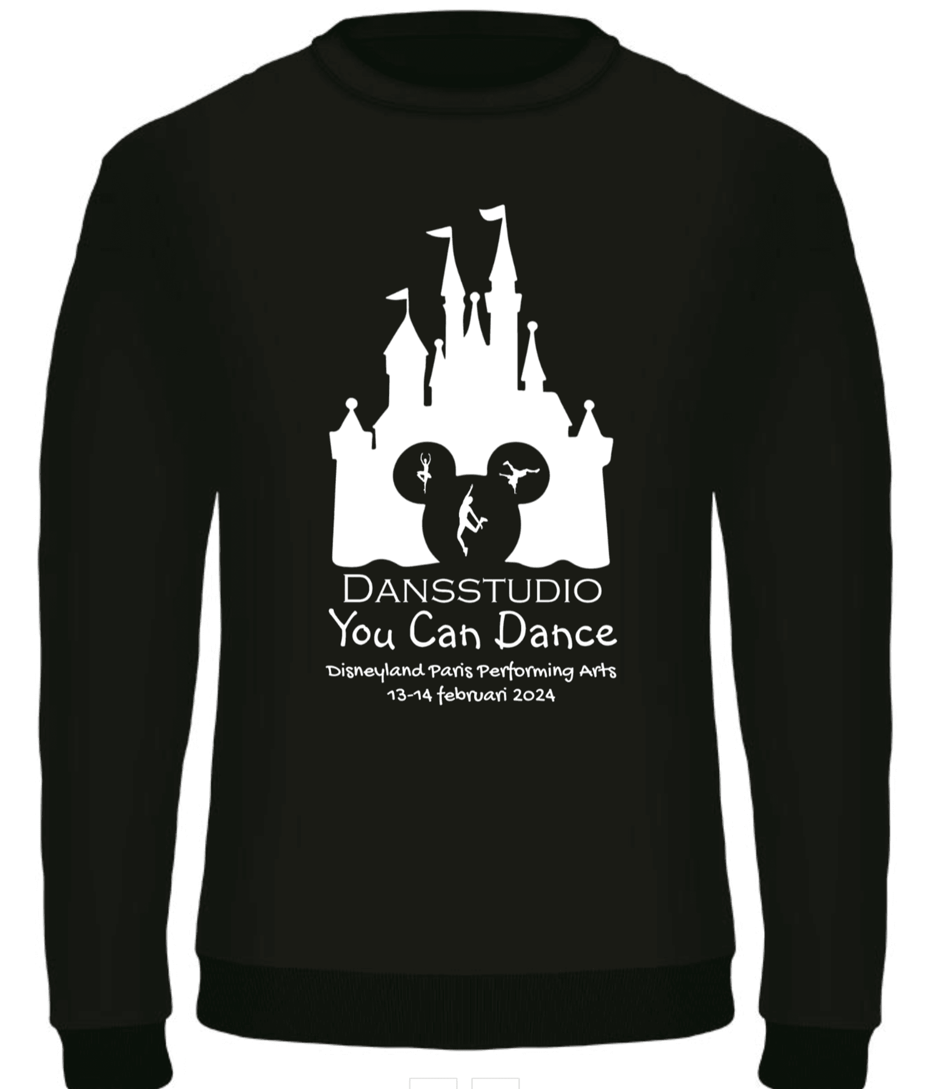 YCD goes Disney gepersonaliseerde hoodie EMDEE YCD MERCHANDISE