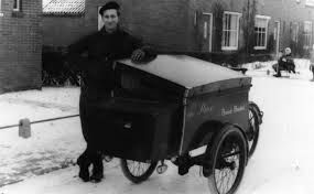 Ook het brood moest bezorgd worden in de winter van 1962-1963
