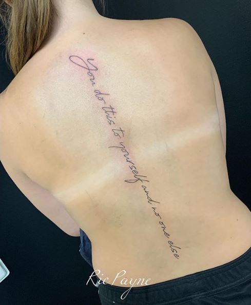 back