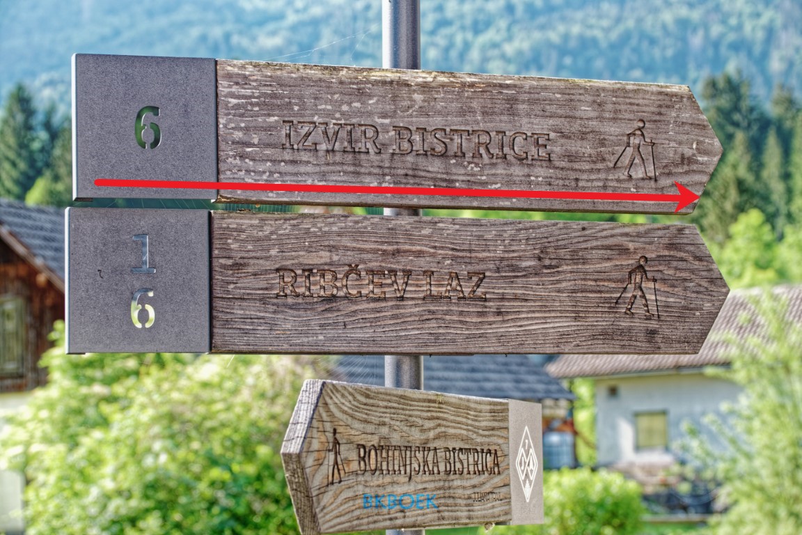 Bohinjska Bistrica, Izvir Bistrica, Start HIKE 14 5