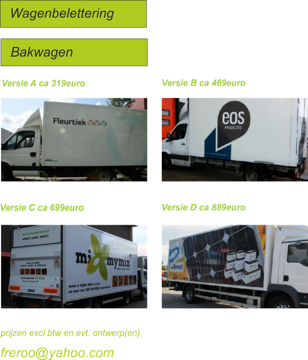 bakwagen