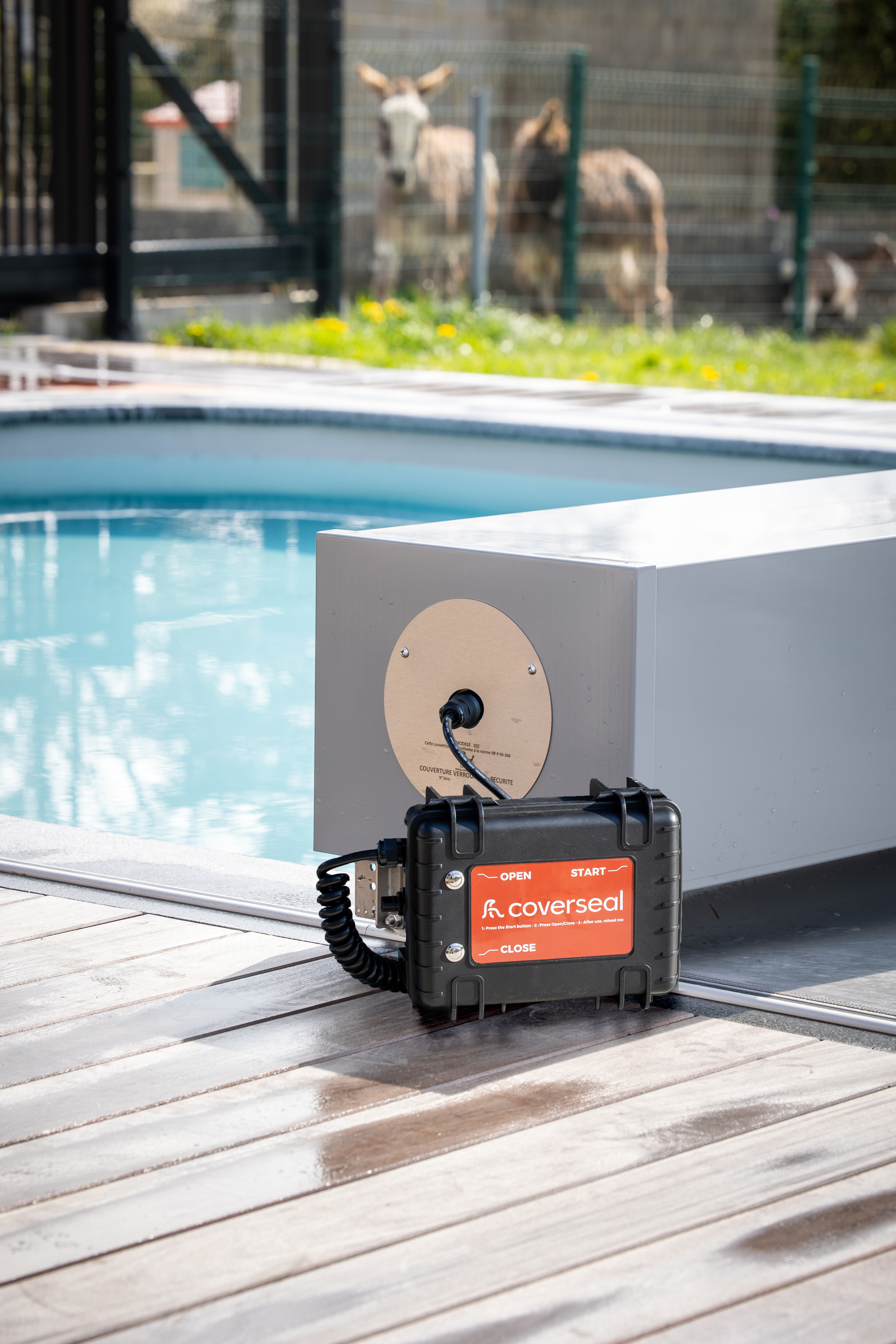 Coverseal halbautomatisch