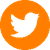 Ein stilvolles Twitter-Icon in leuchtendem Orange. Folge uns auf Twitter und bleibe immer auf dem Laufenden