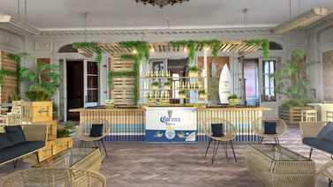 Casa Corona Popup shop/bar