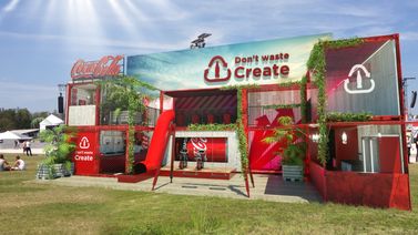 Coca-cola festival setup