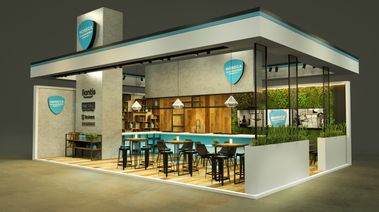 Horeca vlaanderen exhibition setup