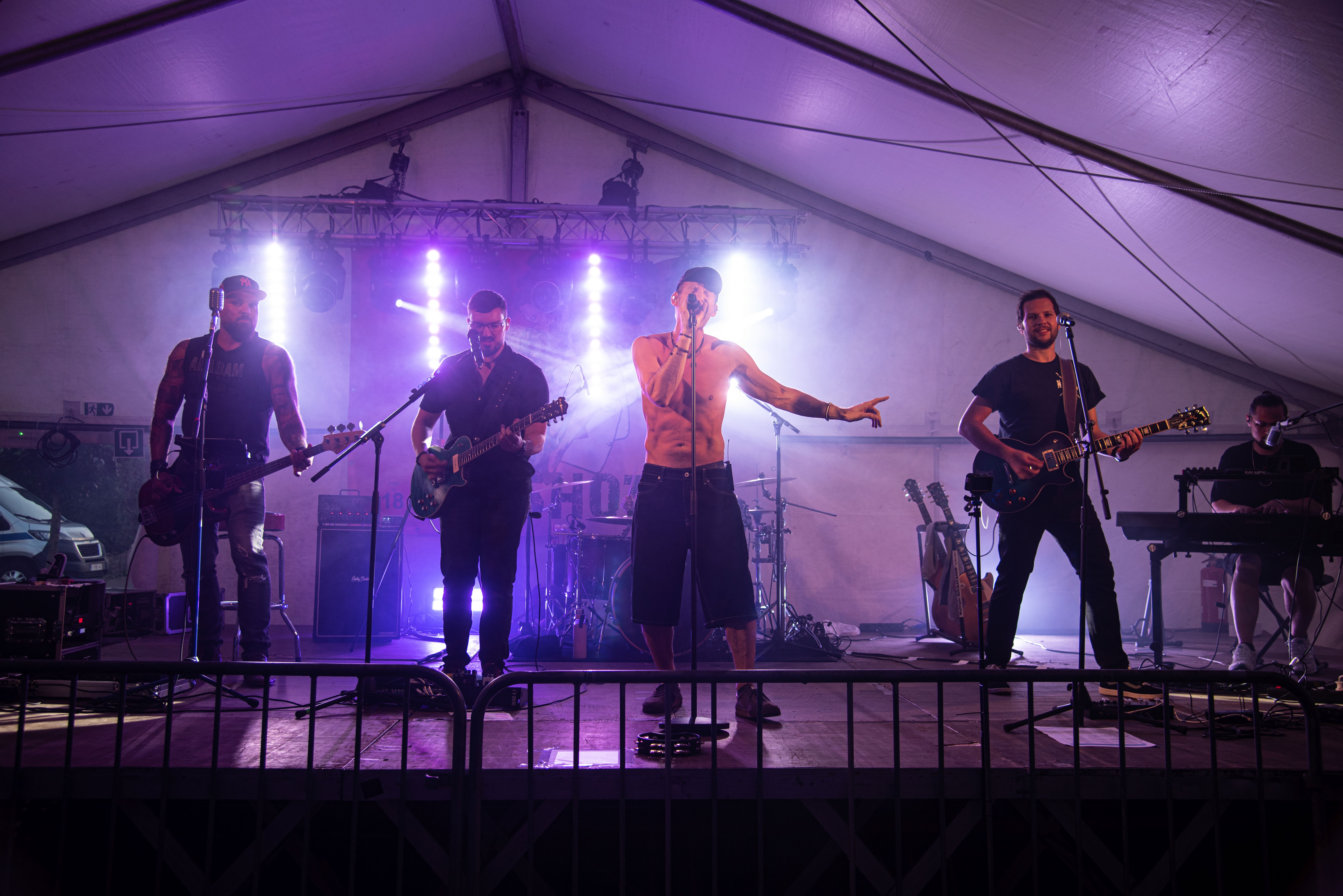 Rockband Livefoto NRW