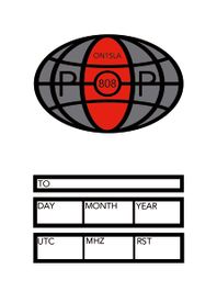 qsl postcard back