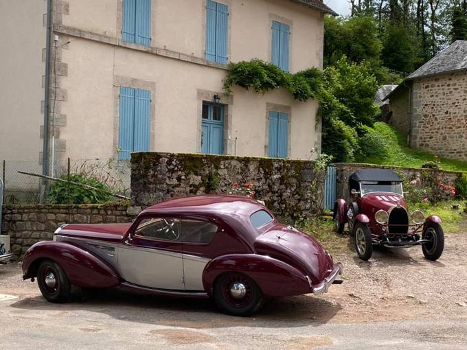 DELAGE D6-70 et BUGATTI 43