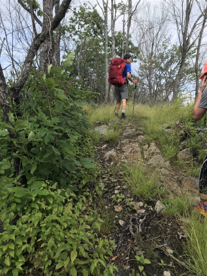 MacGyver traversing the ridges of several mountains and doing it with grace!