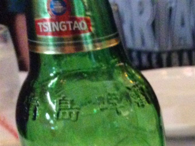 Which one of these drinks looks out of place in Chinatown??....and who do you suppose was drinking it!