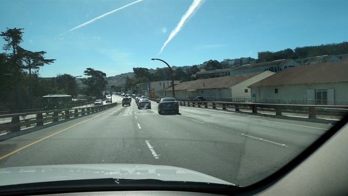 Time to leave Sand Francisco for the rest of our road trip....with lots of windshield time. See you in Carmel!