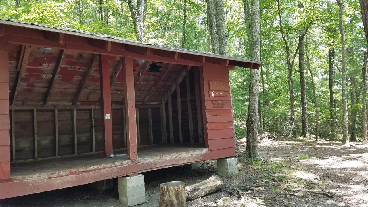 Shelter along The Appalachian Trail (Smoky Mountains