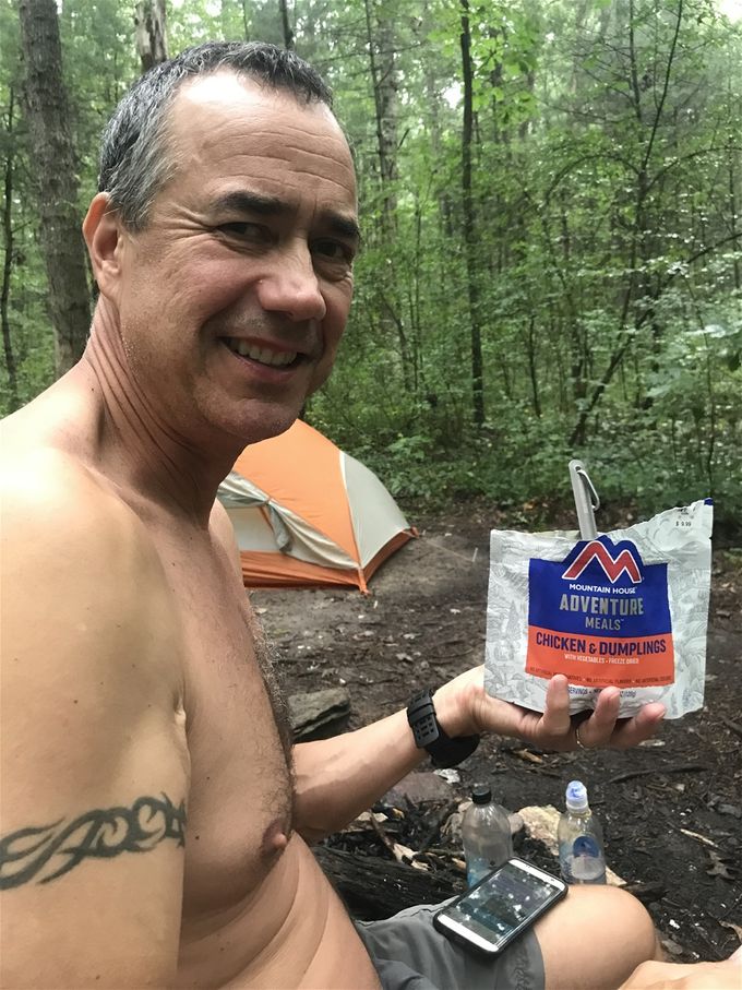 MacGyver found his dinner!