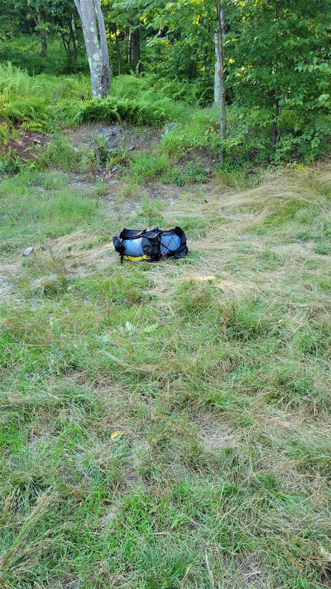 A lost and lonely backpack?