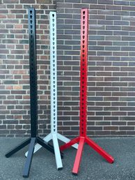 Hinderstöd i aluminium