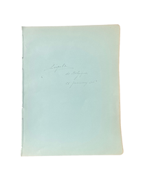 Signature of Crownprince Leopold (III) of Belgium 