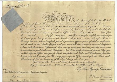 Orders and Certificates 