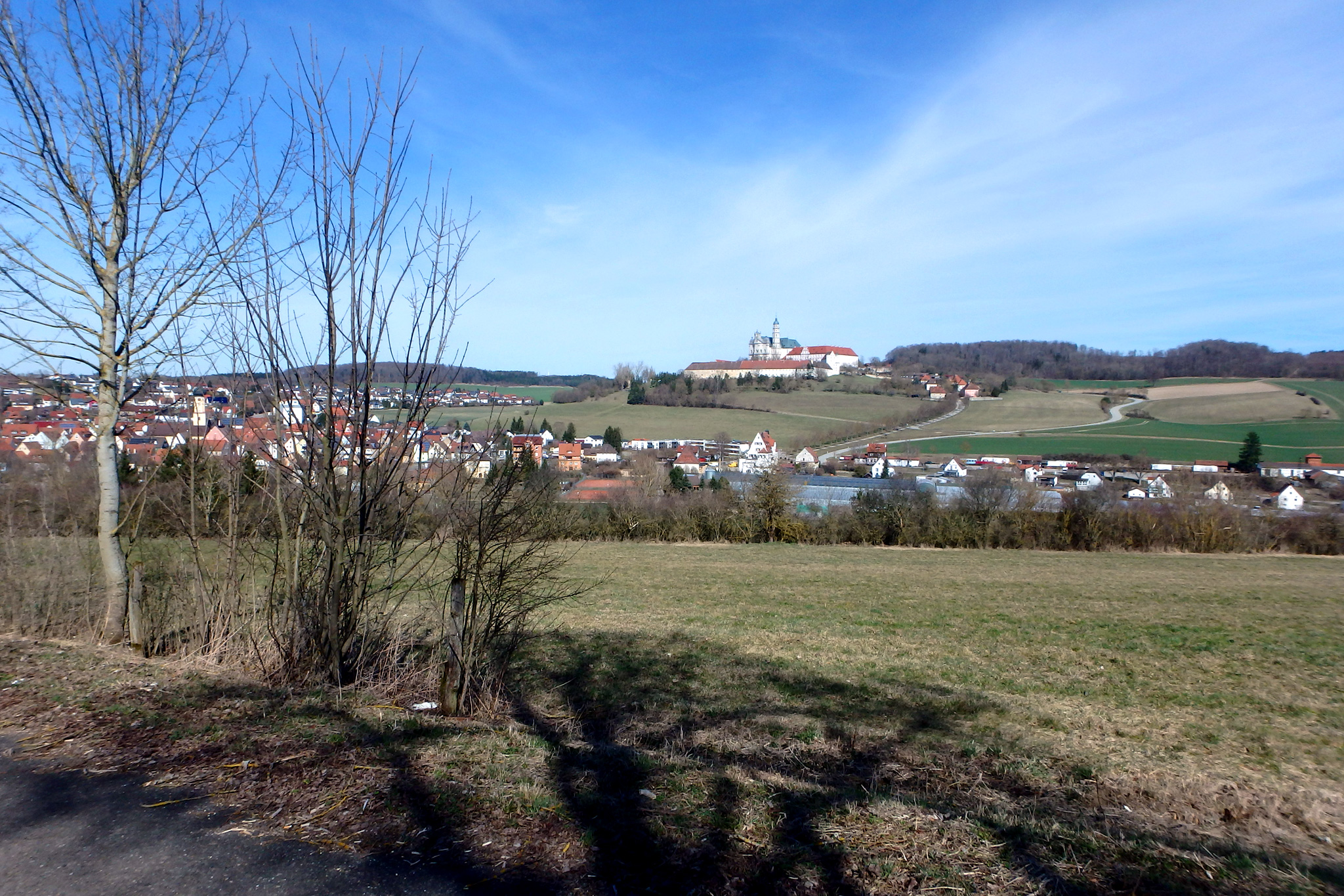 Blick nach Neresheim