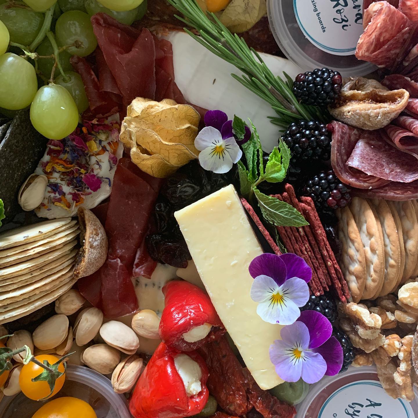 Grazing boards example showcasing a delicious spread.