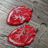 Anatomical Heart Earrings