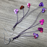 Multicord Hear Dangle Earringsl