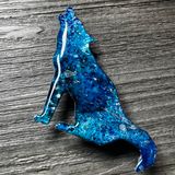 Wolf Brooch