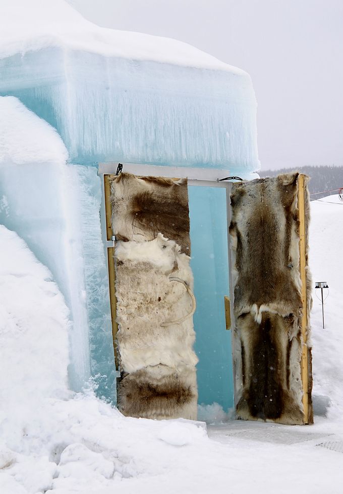 Ishotellet i  Jukkasjärvi 2015