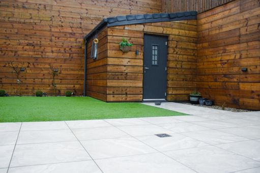 Poplar Gardens Executive New Build Gated Community Back Garden