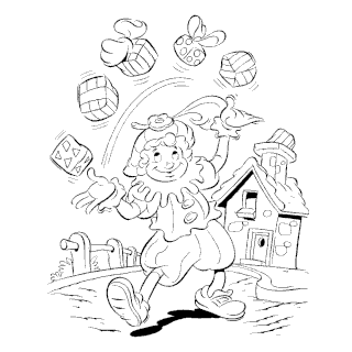 vrolijke piet, dansende piet, kleurplaat, kleurplaten