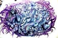 Mural monstruos