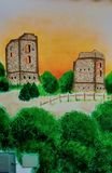 Pintura mural "Les Torretes"