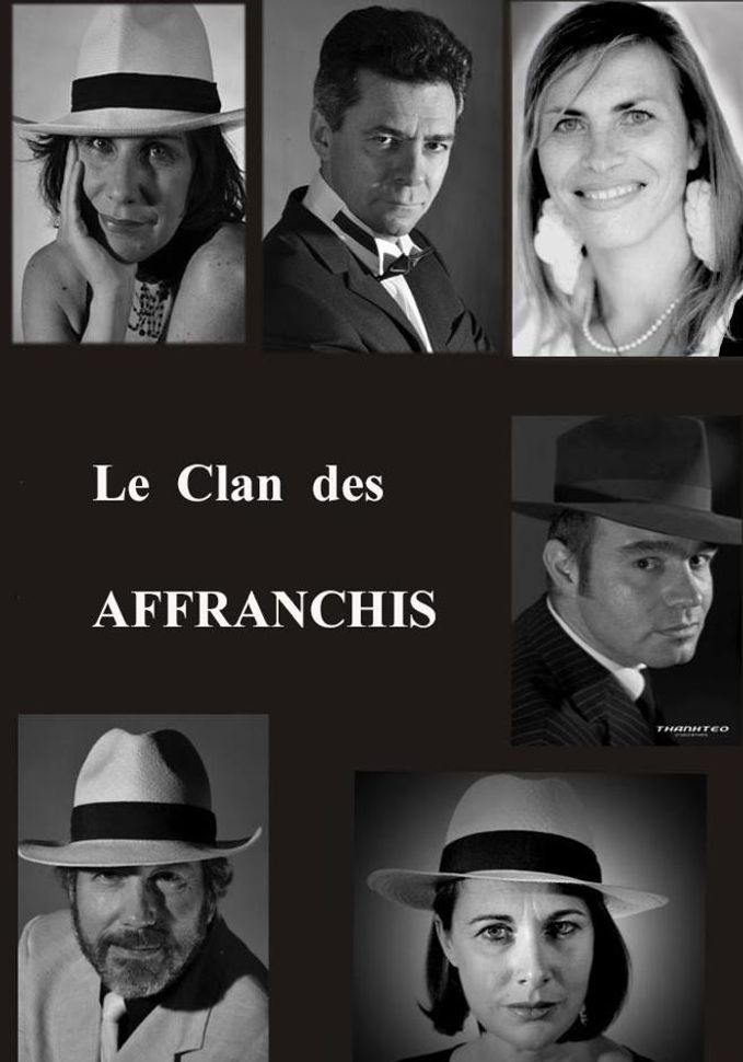 (de haut en bas de gauche à droite) Camille Sadoun, Jean-Marie Barrault, Emilie Fontvieille, Sébastien Roy, Daniel Teyssier et Bénédicte le Cottier