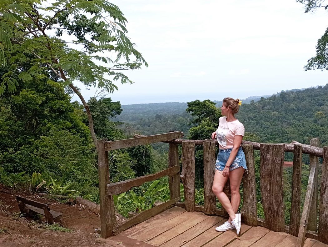 Daiva Kurgonaite en Centro esikaro Costa Rica