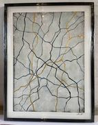 3) Unika papirværk på 62x82 cm.