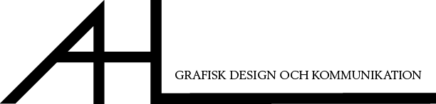 Logotyp AHL Grafisk design och kommunikation