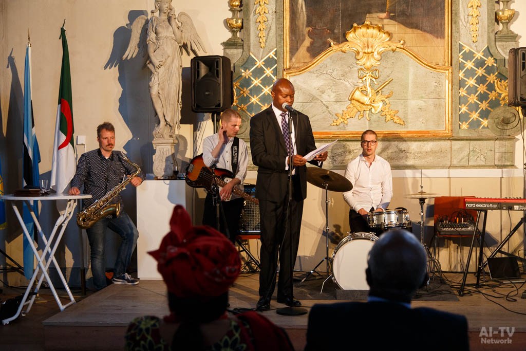 HE Mr Lameck Nthekela, Ambassador of the Republic of Botswana on Africa day 2017 in Stockholm
