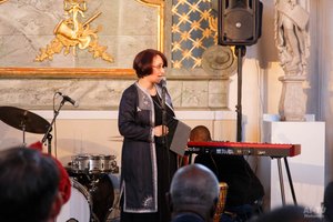 Master of Ceremony HE Ms Fatma Omrani Chargui, Ambassador of the Republic of Tunisia on Africa Day 2017 in Stockholm Master of Ceremony HE Ms Fatma Omrani Chargui, Ambassador of the Republic of Tunisia on Africa Day 2017 in Stockholm