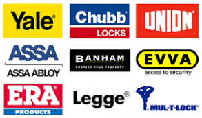 Yale Locks, Era Locks , Chubb Locks , Union Locks , Evva Locks ,Legge Locks , Assa Abloy Locks