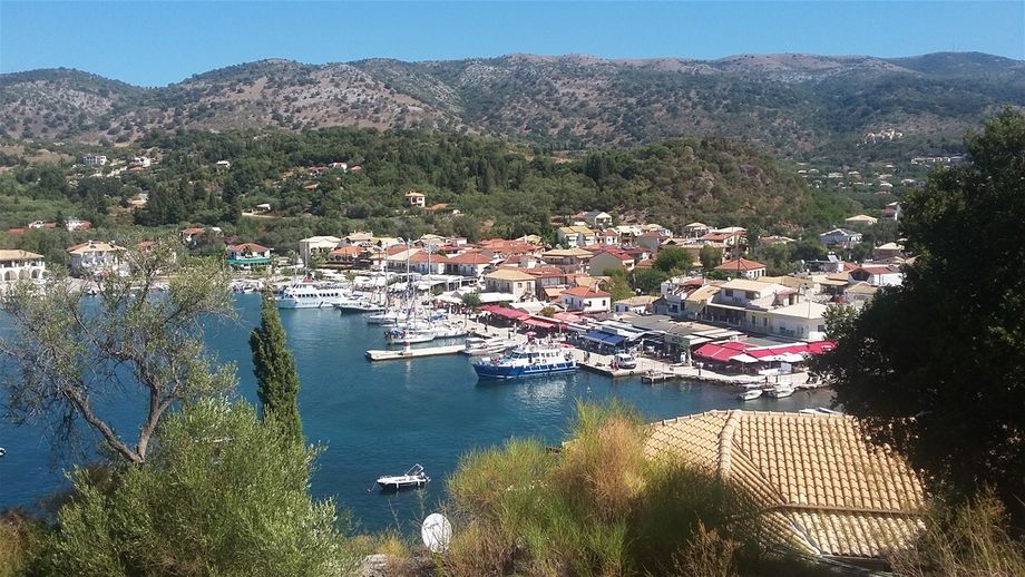 Udsigt over Sivota havn