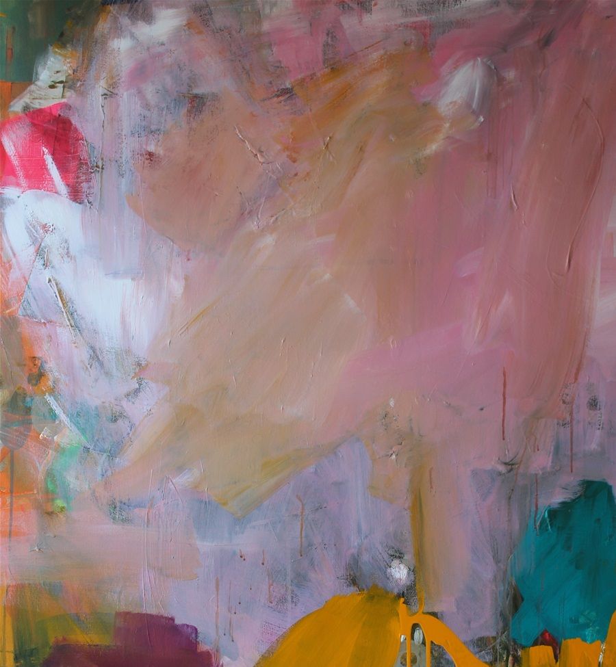 Ancestral Protection, 52 by 48 inches, Acrylic & Ink on Raw Canvas, Available for Purchase, $9,000