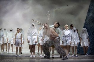 Gerda in Die Schneekönigin With Lars Arvidson