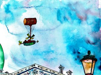 BALLOONING ABOVE VENICE
