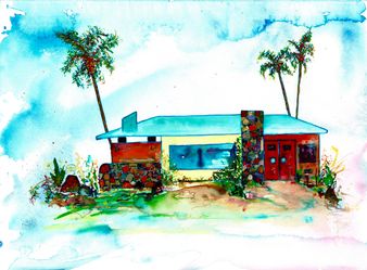A HOUSE IN PALM SPRINGS